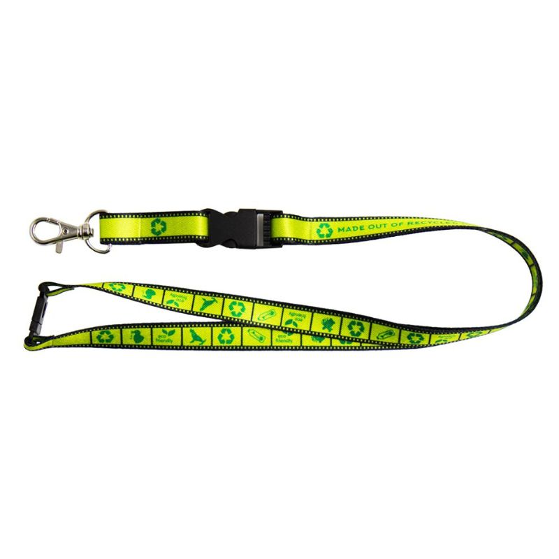 Lanyard de plástico reciclado PET - Regaleco