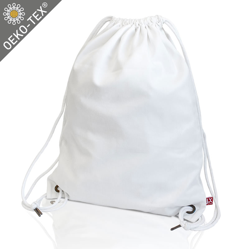 bolsa de algodón blanca