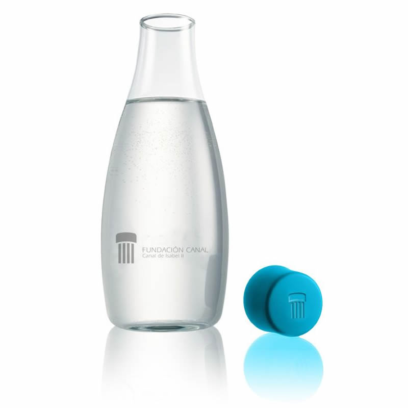 Botella de cristal 500 ml, de Om Water